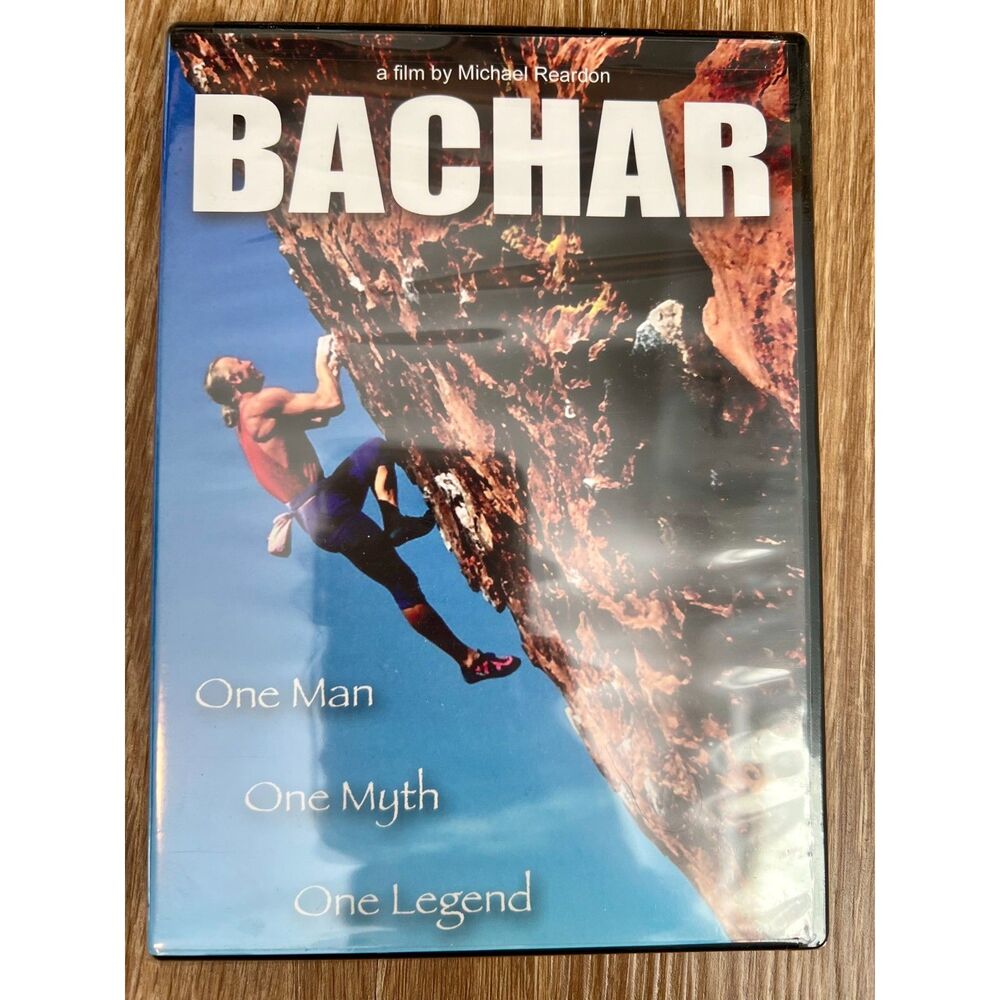 RARE! Free solo climber BACHAR: Man, Myth, Legend DVD (New In Packaging)